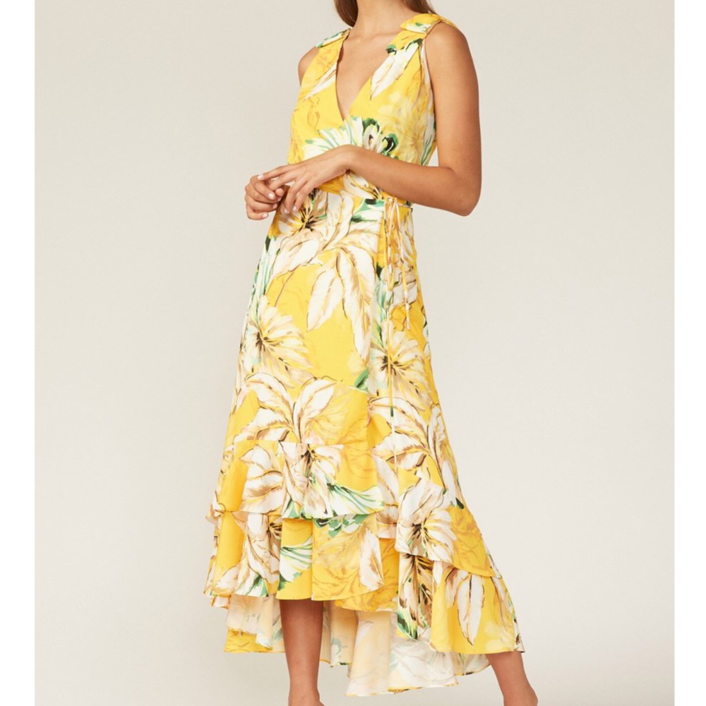 Adelyn Rae Trinity Wrap Maxi Dress